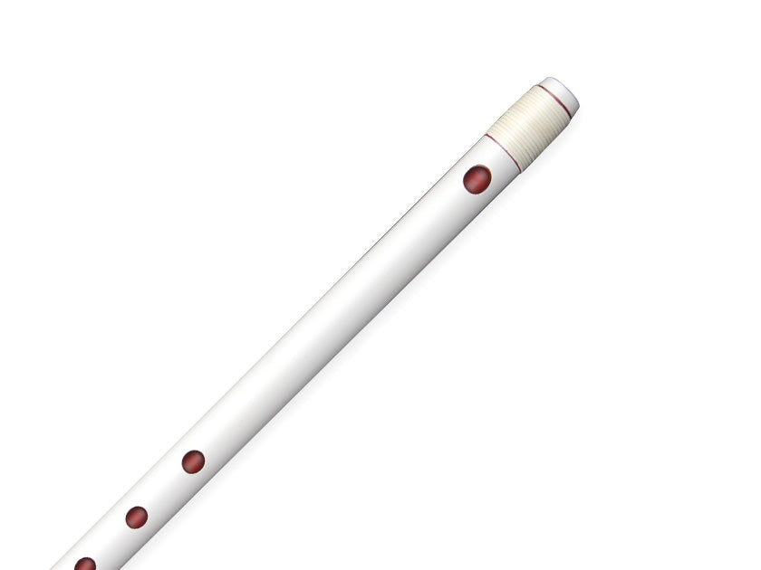 獅子田流 篠笛 塗 籐両巻 白 | 宮本卯之助商店
