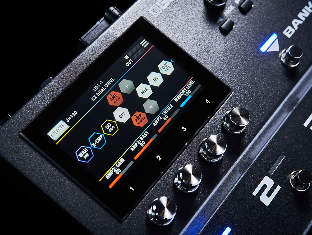 GX-100 Guitar Effects Processor: エフェクター｜三木楽器公式通販サイト