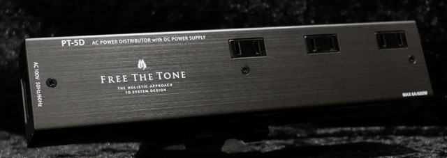 PT-5D / AC POWER DISTRIBUTOR with DC POWER SUPPLY: エフェクター