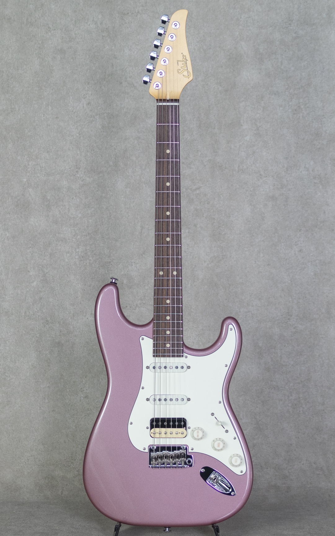 JE-Line Classic S A-B w/Rosewood Fingerboard SSH Burgundy Mist