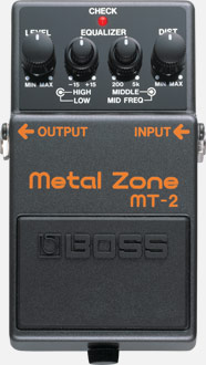 MT-2 Metal Zone: エフェクター｜三木楽器公式通販サイト