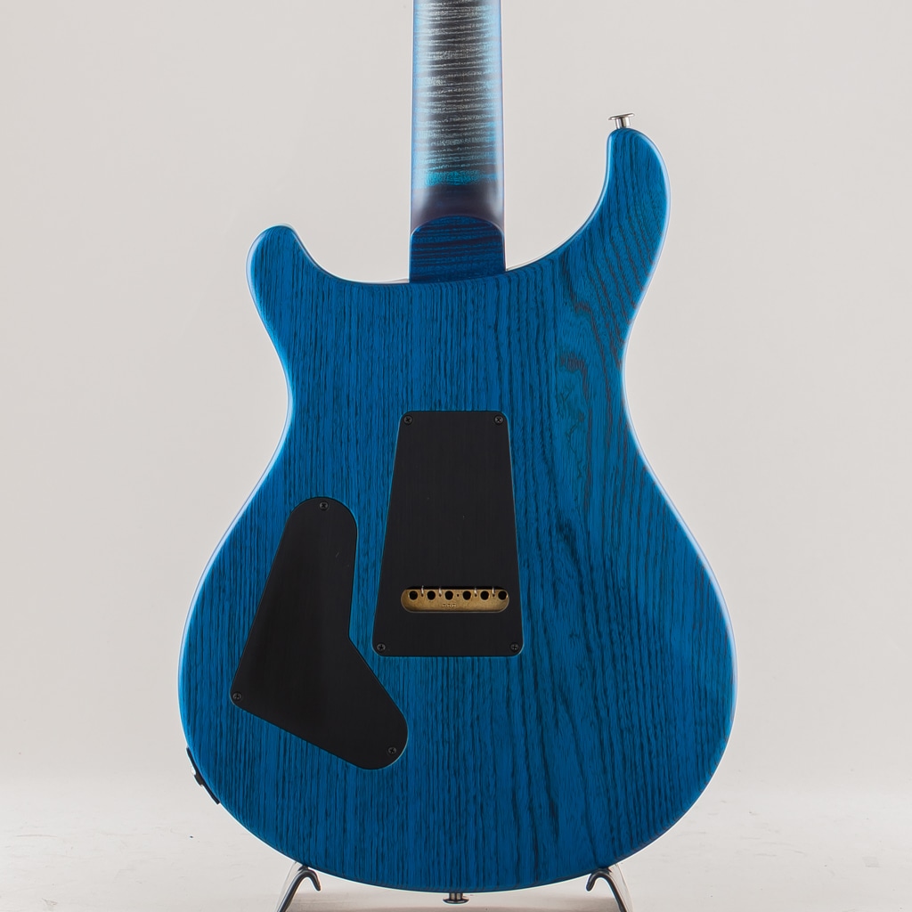 Wood Library Custom24-08 10Top Satin Charcoal Blue Burst 2025