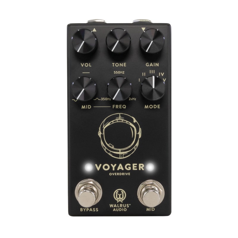 WALRUS AUDIO Voyager Preamp / Overdrive MKII （Black）(DZONE Black
