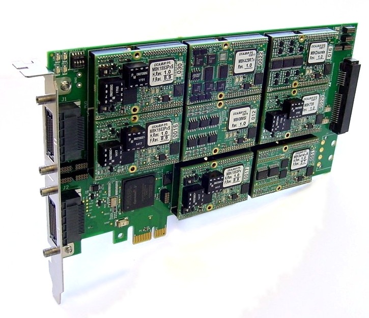 EXC-8000PCIe/xx card & M8K1553Px(S) module