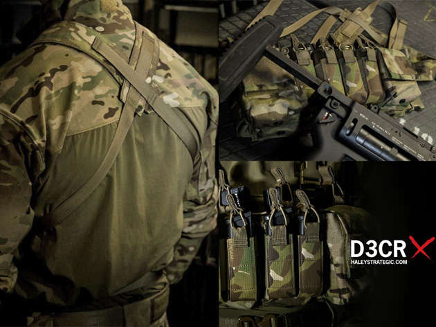 Haley Strategic D3CRX チェストリグ マルチカムブラック