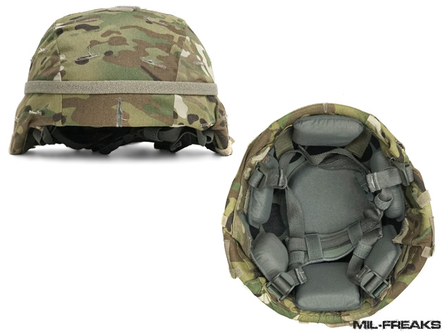 一点物] 米軍実物 MSA ARMY Advanced Combat Helmet OEF-CP マルチカム