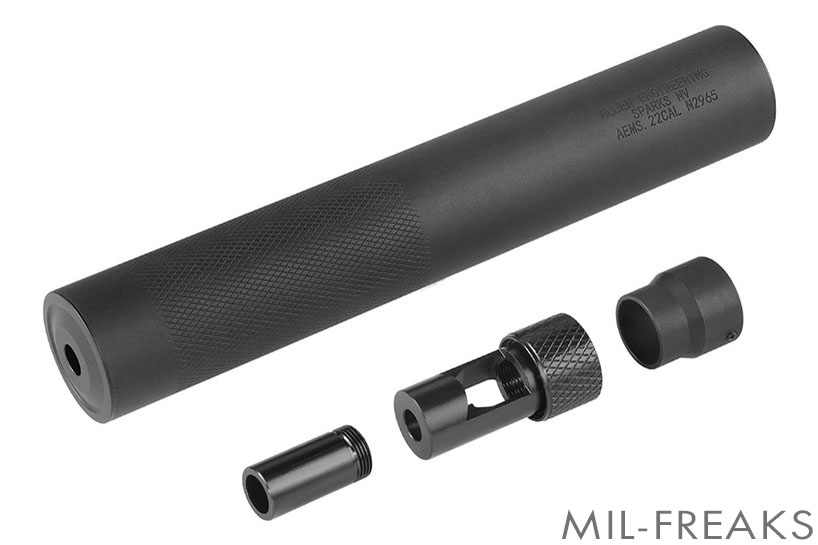 Airsoft Artisan AE OPSタイプ Mk12 SPR サプレッサー + OTB マズル