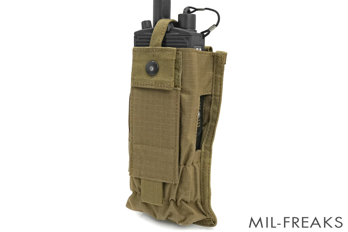 BlackHawk! STRIKE MBITR PRC ラジオポーチ コヨーテTAN │ ミリタリー