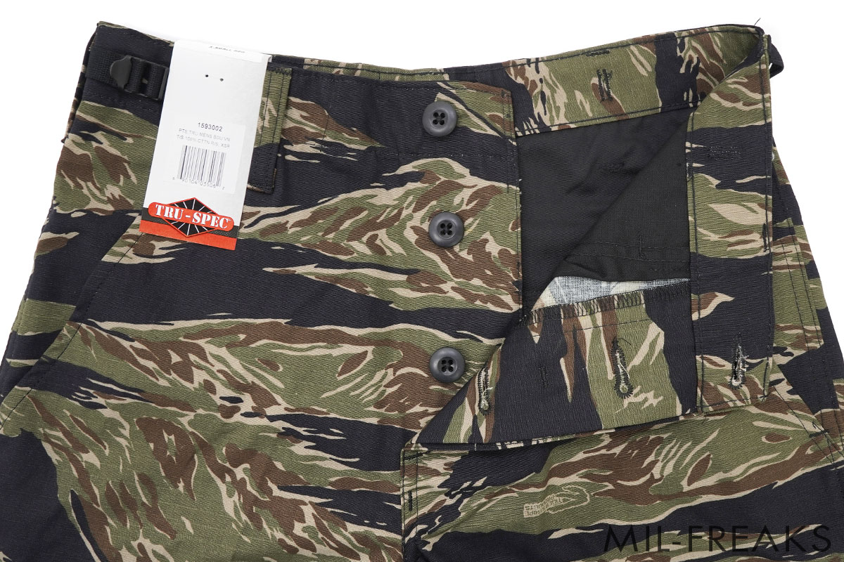 TRU-SPEC BDU フィールドパンツ タイガーストライプ サイズ:XS-R