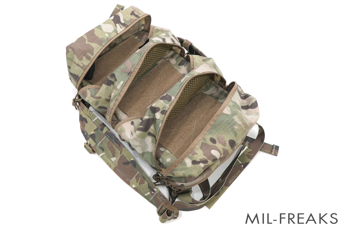 SHEKKIN GEARS Spiritusタイプ Delta Bag バックパック マルチカム