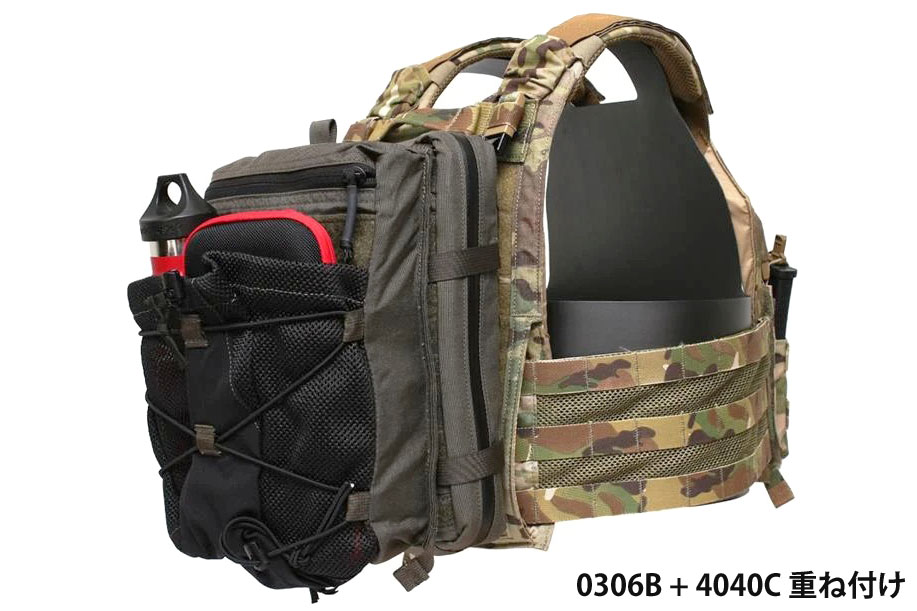 LBX LBX-4040C Bungee Pack Back Panel アサルト バックパネル