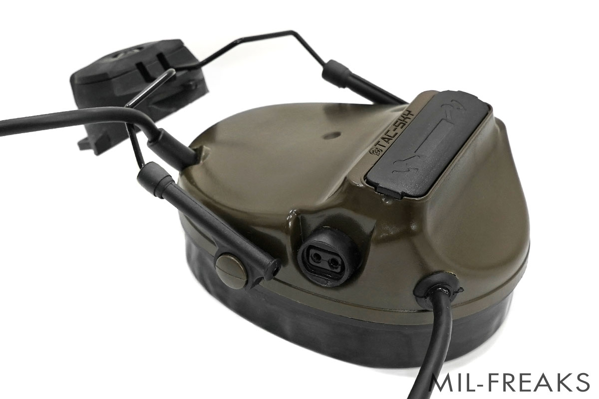 TAC-SKY Comtac III タイプ DUAL PTTヘッドセット ARCレールアダプター