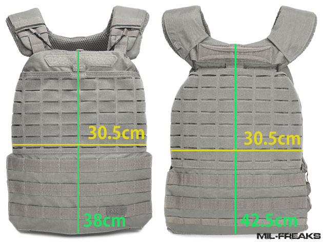5.11 Tactical TACTEC プレートキャリア ブラック │ ミリタリー