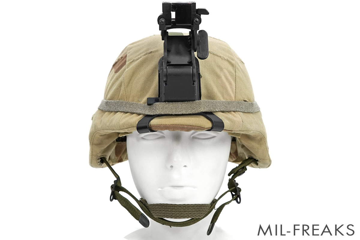 一点物] 米軍実物 PASGT フリッツヘルメット NVGアーム・マウント フル