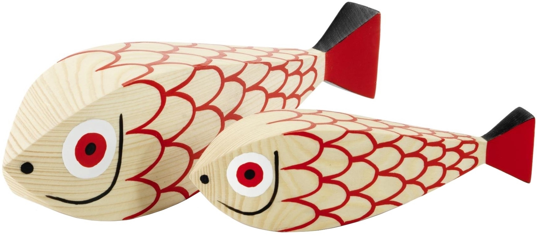 Mother Fish & Child Wooden Dolls Vitra - Miliashop