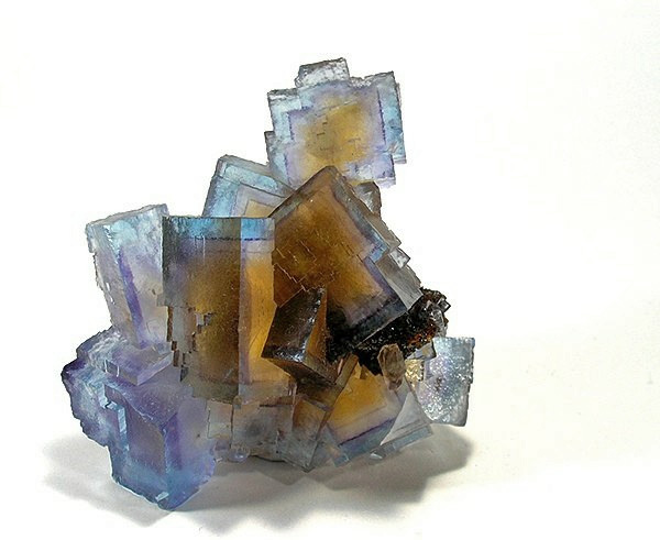 Fluorite from Minerva No. 1 Mine, Ozark-Mahoning group, Cave-In