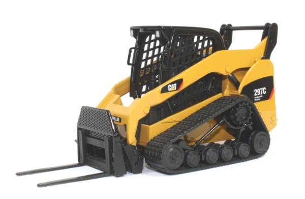 Miniature Construction World - Caterpillar 297C Multi-Terrain Loader