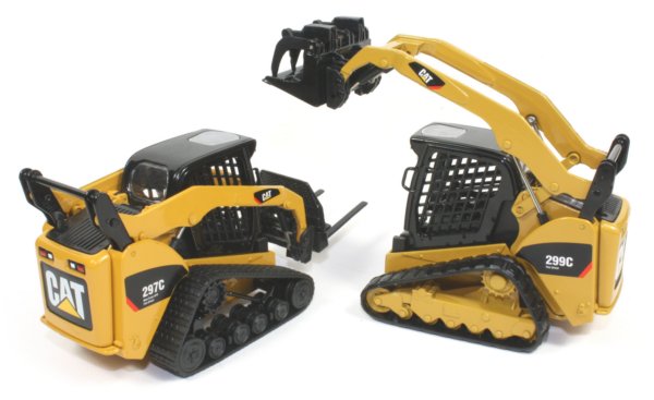Miniature Construction World - Caterpillar 297C Multi-Terrain Loader