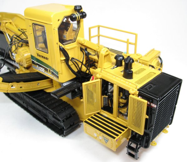 Miniature Construction World - Vermeer T1255 Hydrostatic Trencher