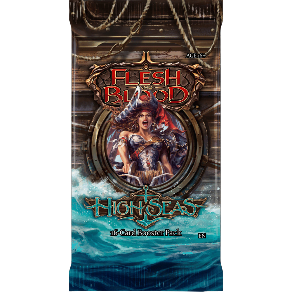 Flesh & Blood TCG: High Seas - Booster Pack | Card Games