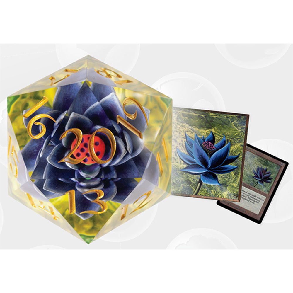 Sirius MtG d20 Spindown - Black Lotus (54mm) | Accessories