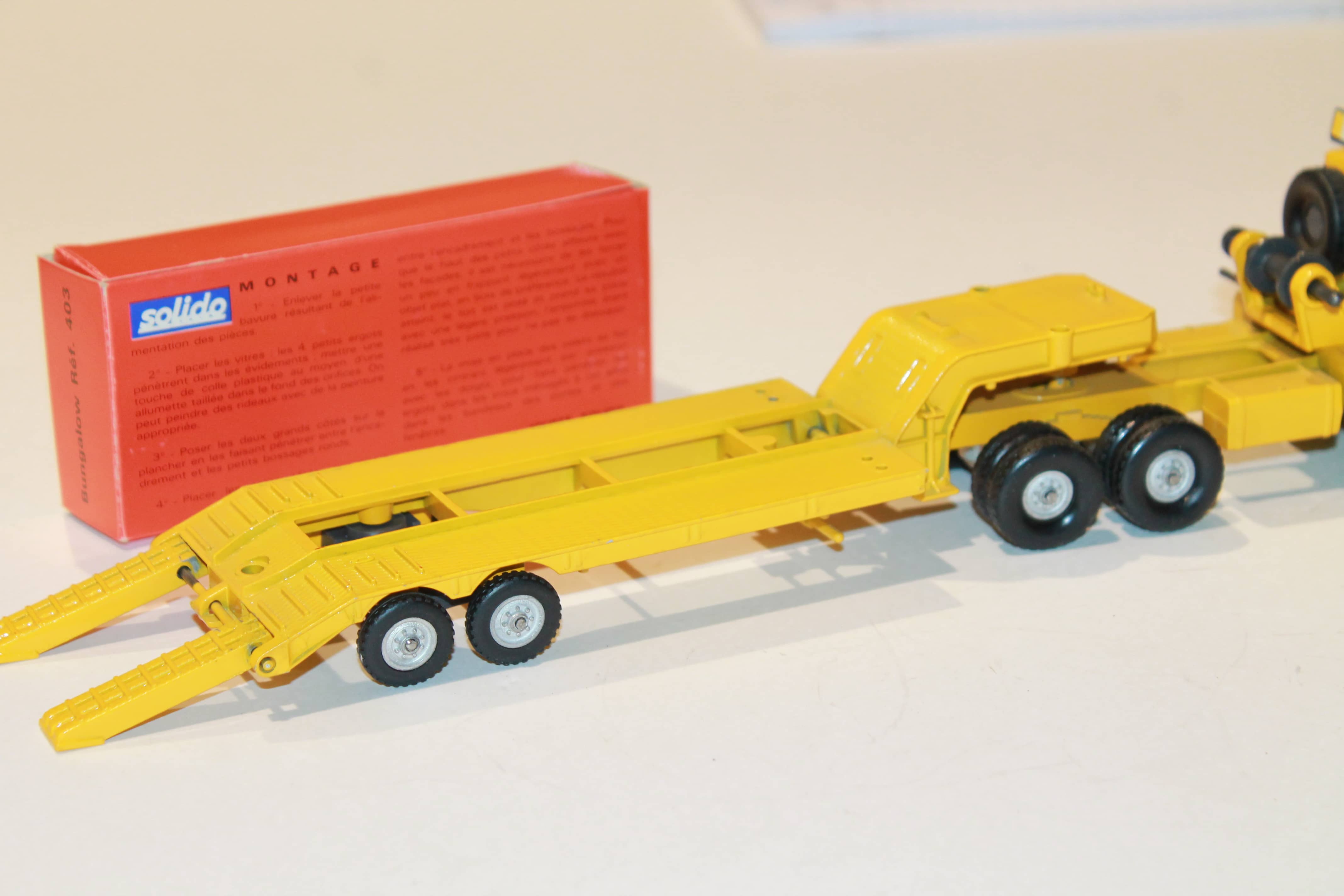 当時物】solido Berliet T12 トレーラー 当時物】solido Berliet T12