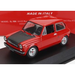 Autobianchi A112 Abarth II Serie 1973 Red Black Best Model