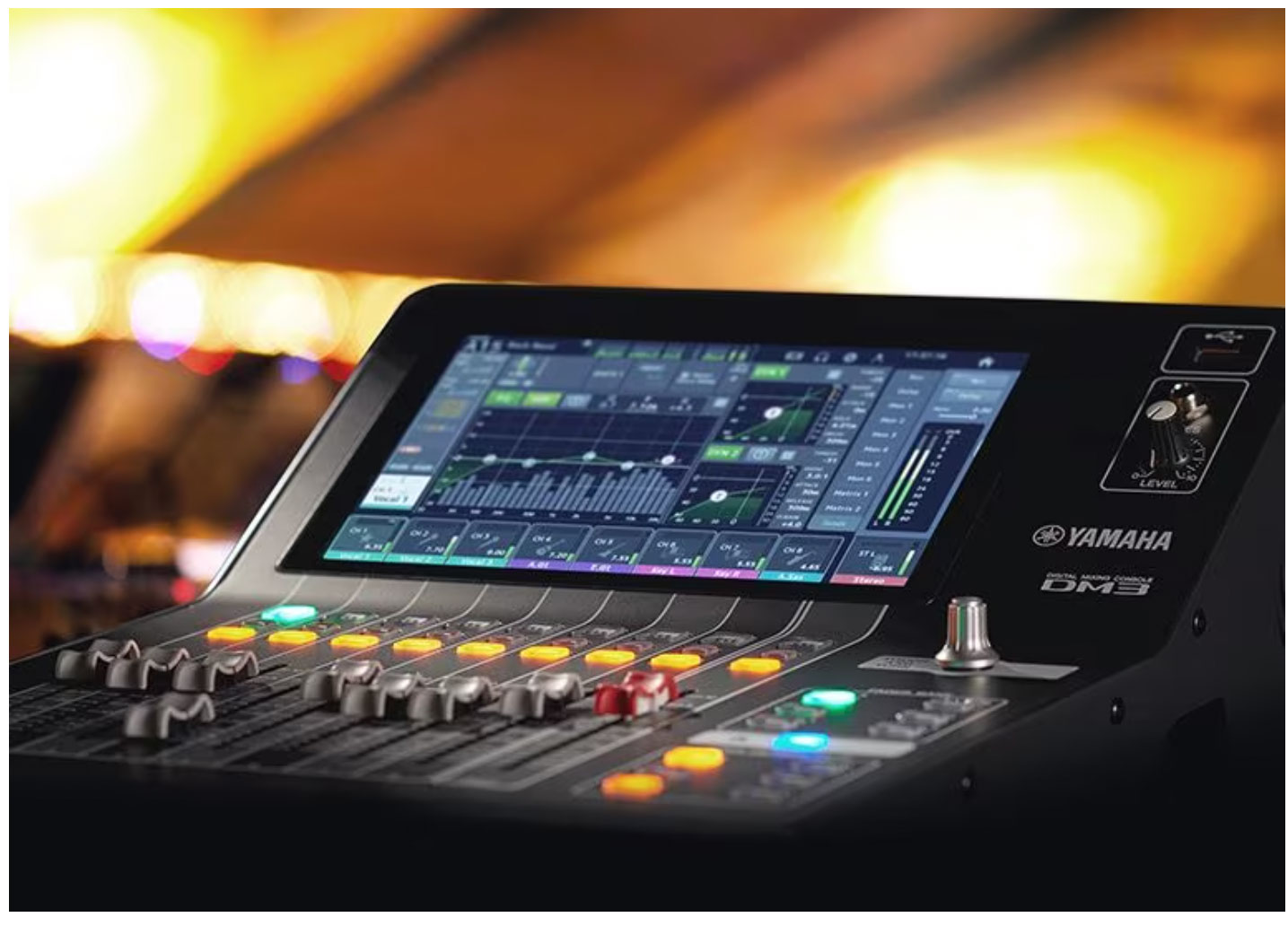 YAMAHAがDanteを標準搭載したコンパクトなデジタルミキサー『DM3』を