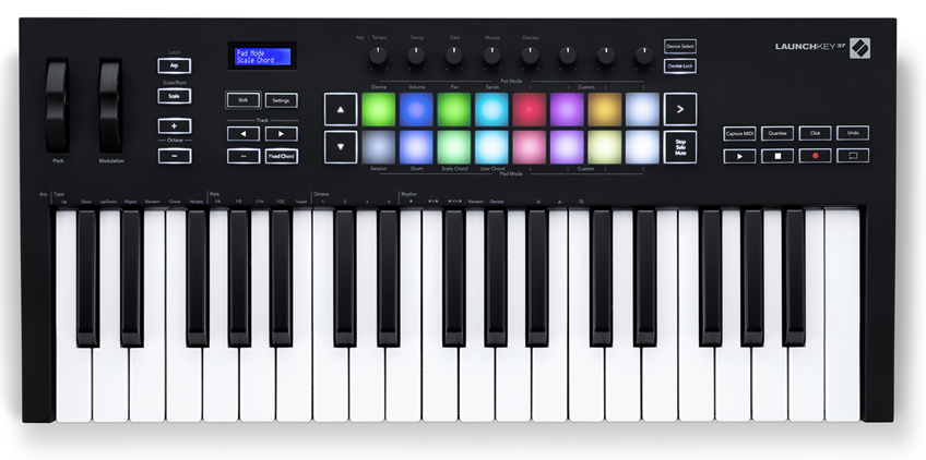 NovationがコントローラーキーボードシリーズLaunchkey MK3を発売