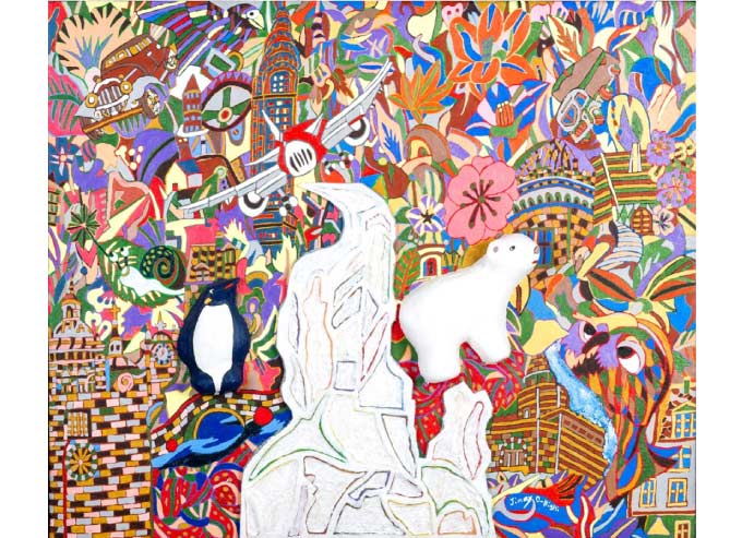 2022 ジミー大西 画業30年記念作品展「POP OUT」｜三越銀座店 | 三越