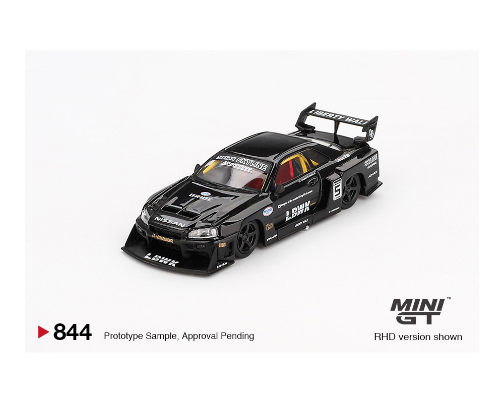 MINIGT ER34 SKYLINE LBWK チェイス
