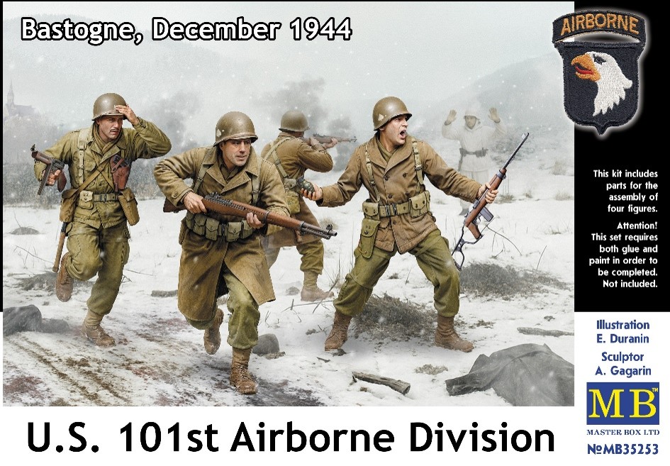 マスターボックス[MSB35253]1/35 米軍第101空挺師団 バストーニュ 1944