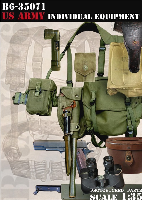 Bravo6[B6-35071]1/35 米軍歩兵個人装備セット ベトナム - M.S Models
