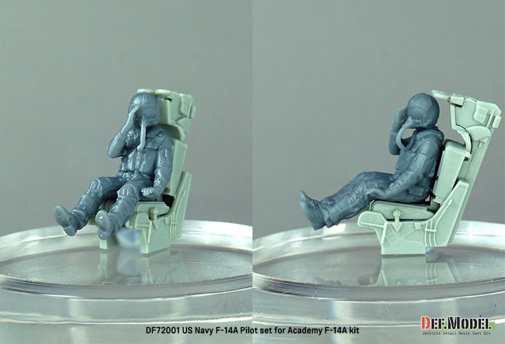 DEF.MODEL[DF72001]1/72 現用 アメリカ海軍 着座したF-14Aパイロット