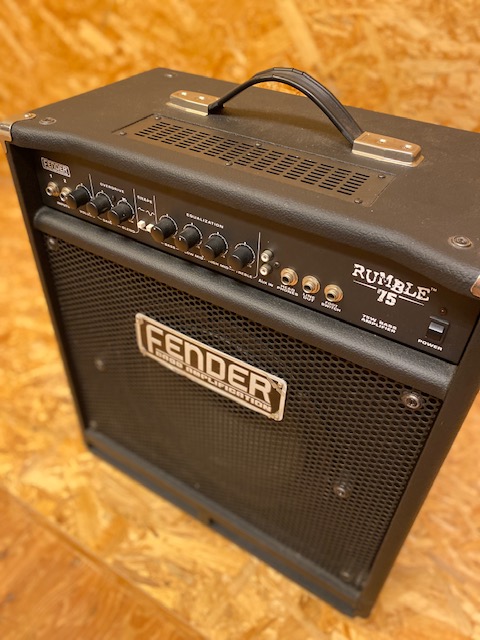Fender Rumble 75 75W 1x12 Bass Combo Amp Black/フェンダー ベース