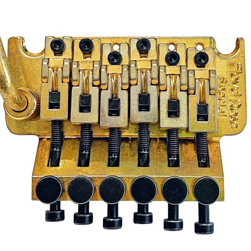 Floyd Rose Special Relic Tremolo System FRTS3000L gold lLeft
