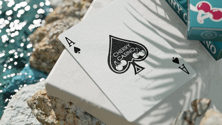 Cherry Casino Playing Cards (Tropicana Teal) （基本用具,デック
