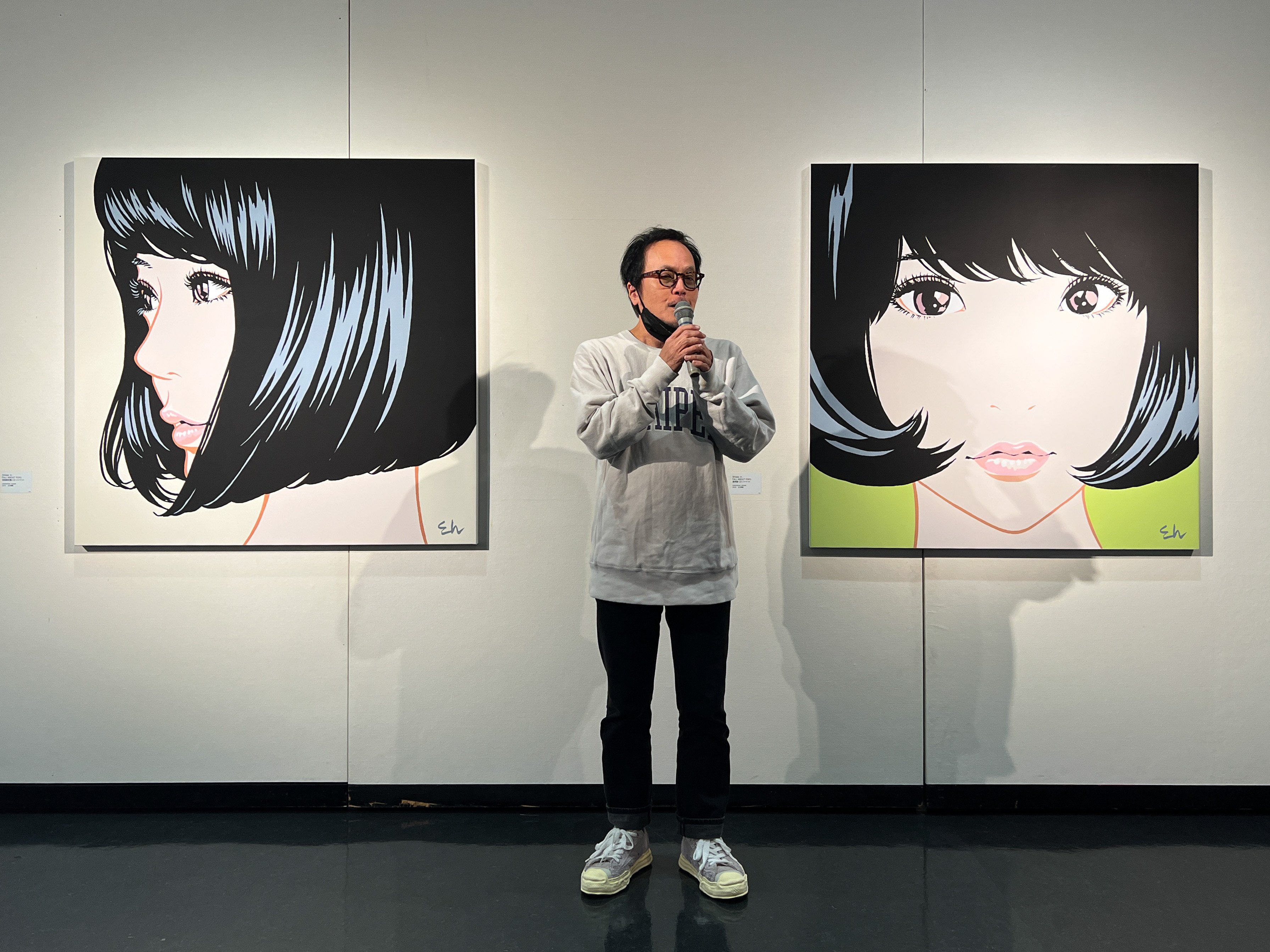 江口寿史イラストレーション展 彼女」ついに首都圏で開幕 ― 千葉県立