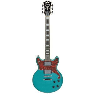 D`Angelico Premier Brighton Black Electric Guitar DAPBRISBKCS