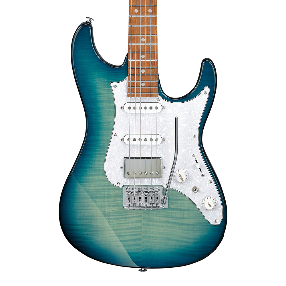 Ibanez AZ Standard AZ22S1F-TXB (Transparent Turquoise Burst