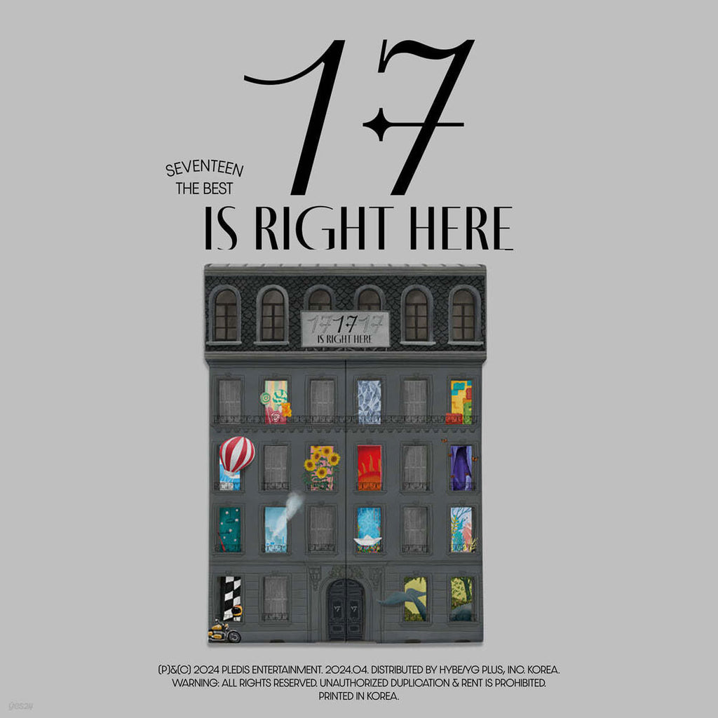 17 is right here the8 TSUTAYA ラキドロ セブチ SEVENTEEN BEST ALBUM