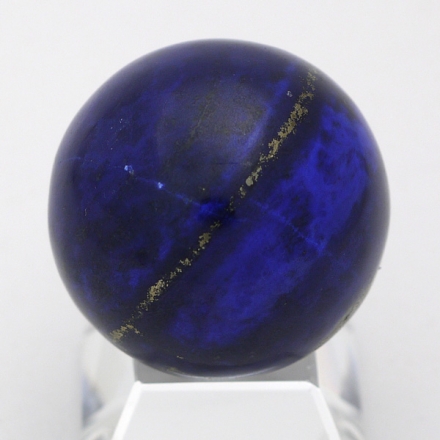 成功・繁栄をもたらす極上ラピスラズリ丸玉 34mm17-17/パワーストーン