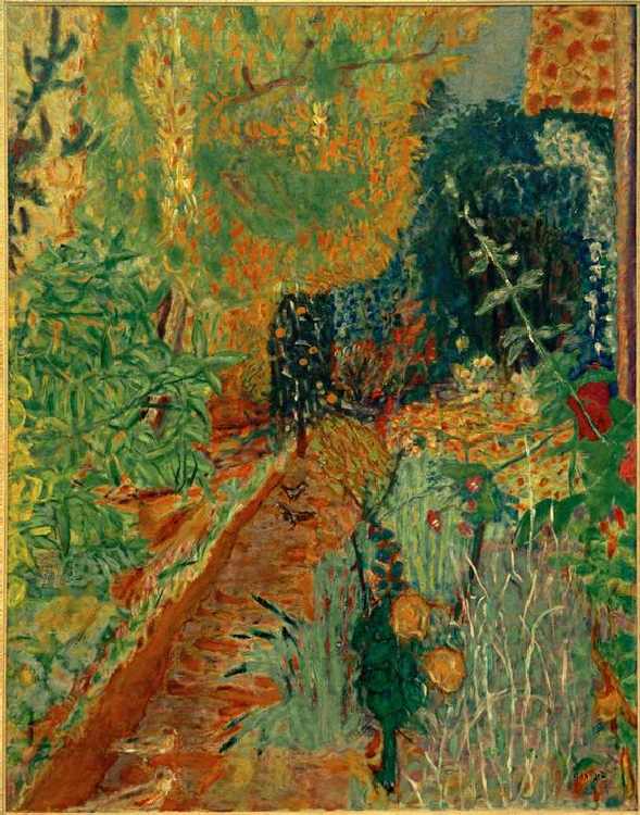 Le Jardin - Pierre Bonnard as art print or hand painted oil.