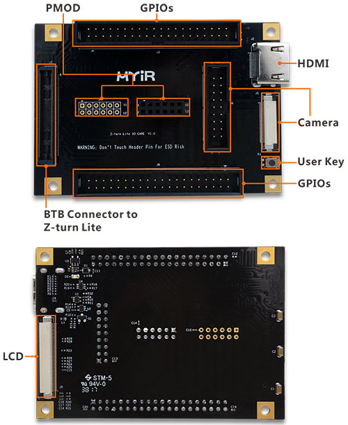 Z-turn Lite | Xilinx XC7Z010, XC7Z007S, Zynq-7010, Zynq-7007S, ARM