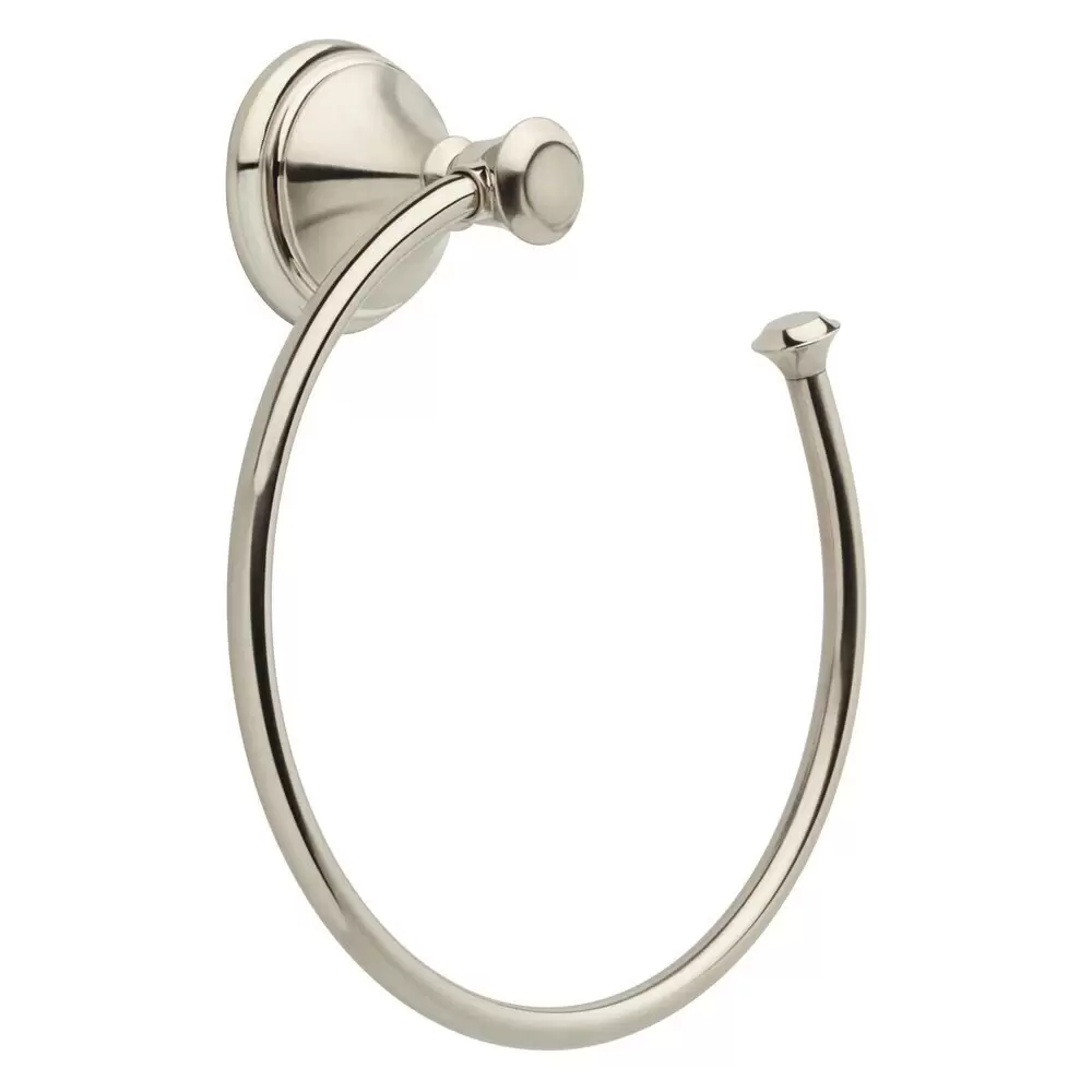 Cassidy Collection - Towel Ring in Brilliance Stainless Steel by