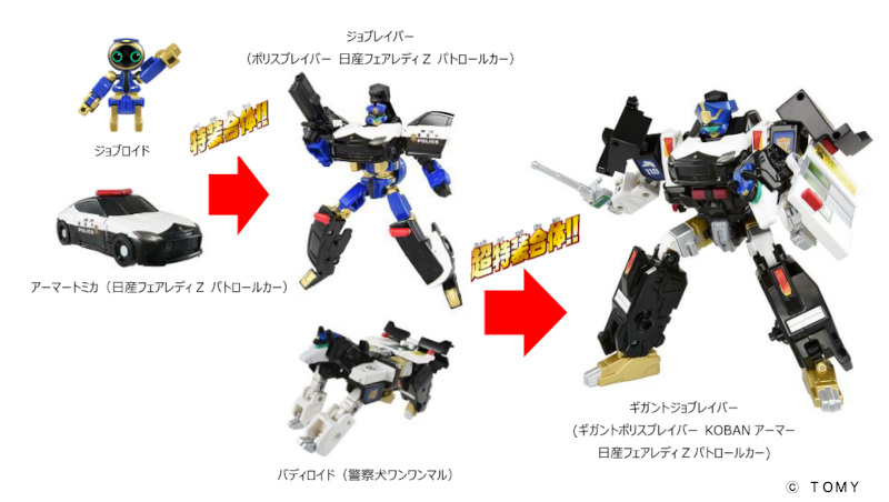 タカラトミー、WEBアニメ・玩具シリーズ「トミカ ジョブレイバー