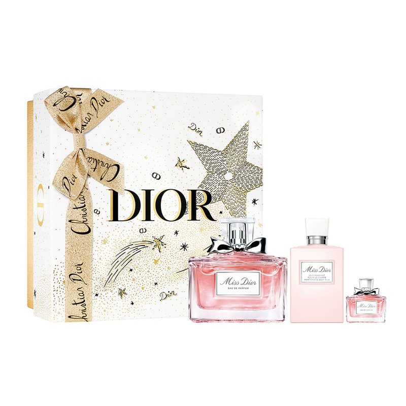 Dior Miss Dior Eau De Parfum 3.4oz 3pc Set | Fragrance Gift Sets