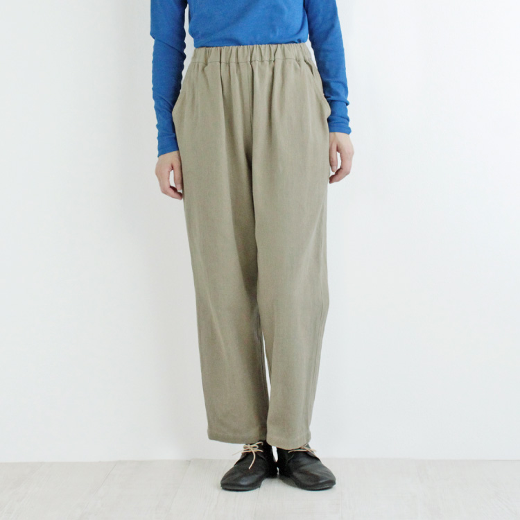 nofl】琵琶晒染め綿麻テーパードパンツ 644207950 | ナチュラル服通販