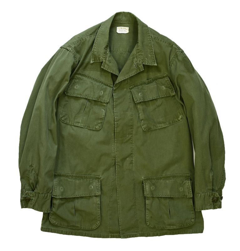 60's【ビンテージ】【米軍実物】【4th】【ジャングルファティーグ