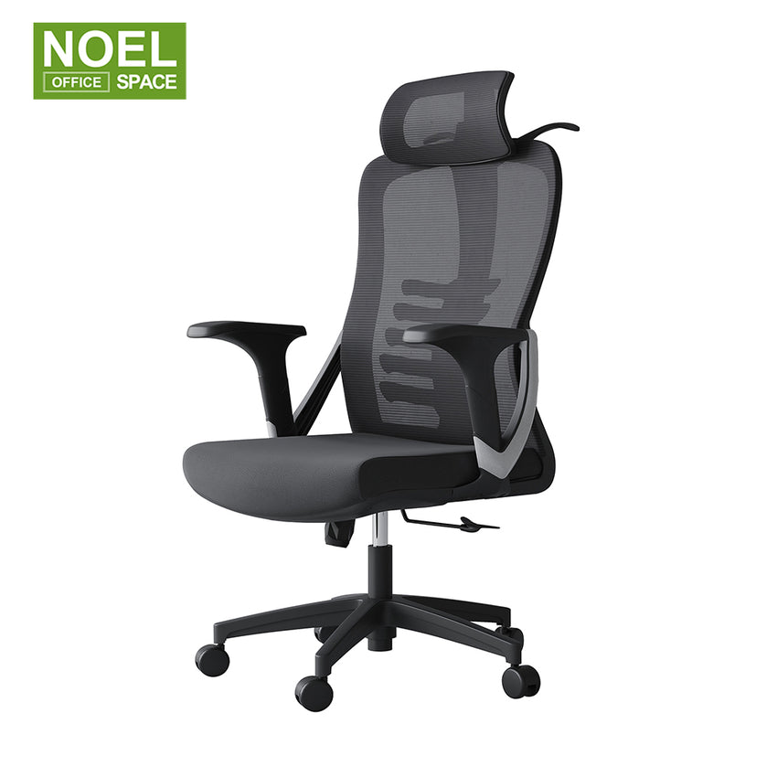 Nicole-H,simple design new choice high back ergonomic mesh office